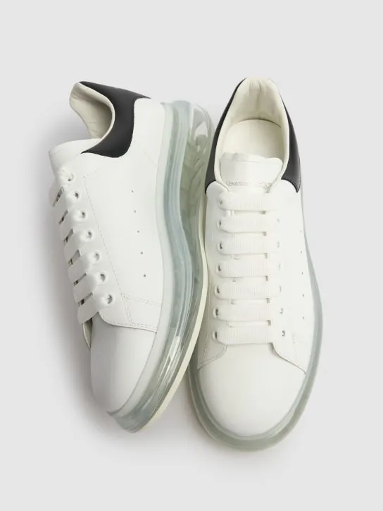 Alexander McQueen   45mm Oversized leather sneakers 