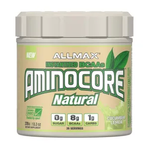 Allmax Nutrition AminoCore 400 Grams Natural Cucumber Lemon