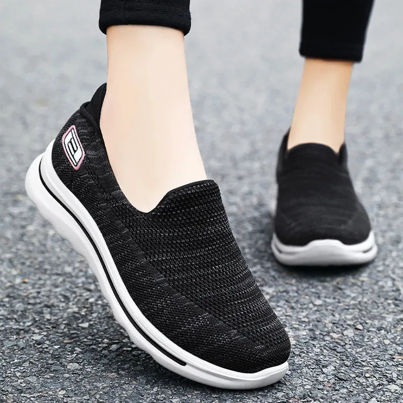 Amber & July Sneakers | Trendy slip-on sneakers voor dames