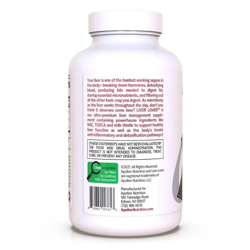 Apollon Nutrition Liver Lover 150 Capsules