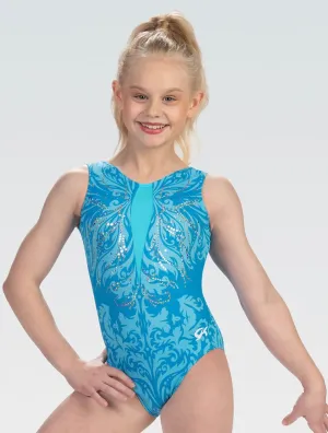 Aqua Glass Workout Leotard