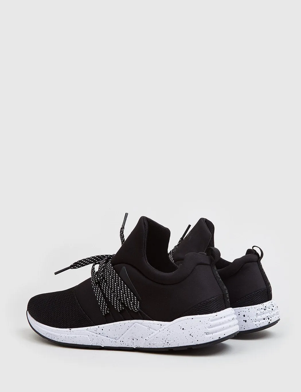 ARKK Raven S-E15 Perforated Trainers - Black