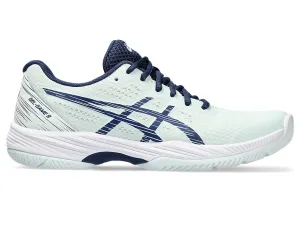 Asics Gel Game 9 Tennis Shoe - Pale Mint/Blue Expanse