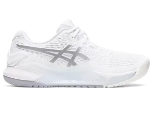 Asics Gel-Resolution 9 Women - White/Pure silver