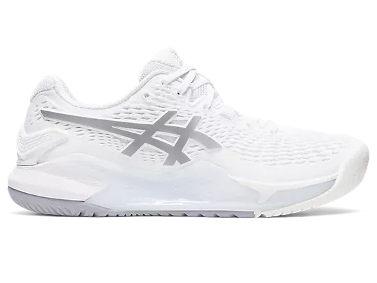 Asics Gel-Resolution 9 Women - White/Pure silver