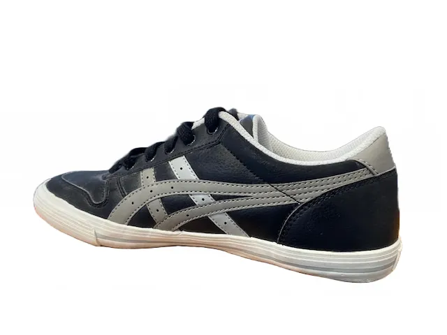 Asics scarpa sneakers per ragazzi Aaron C9P0Y 9011 nero grigio