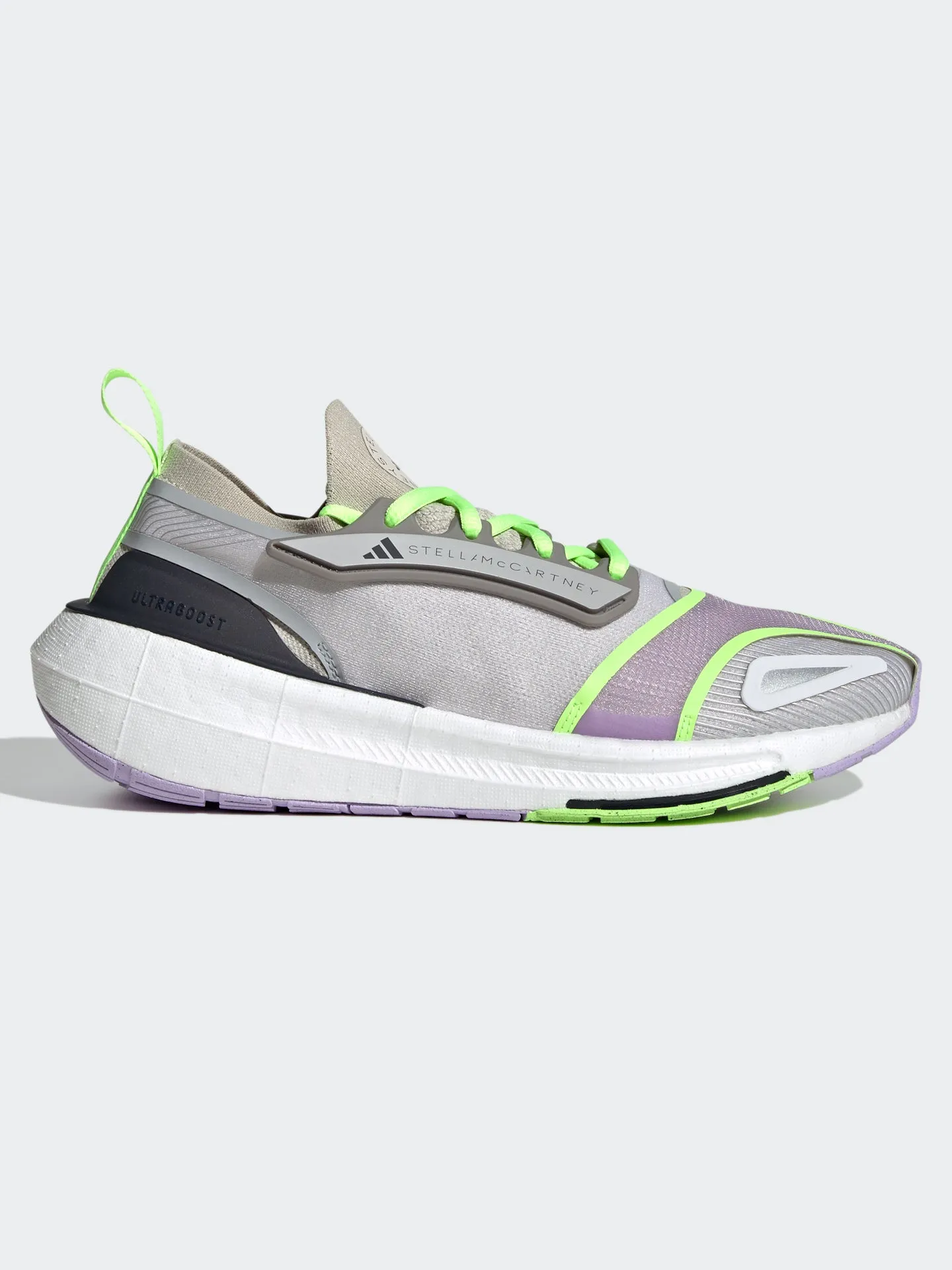 aSMC Ultraboost 23 lower footprint - gobi/semi flash green/purple glow