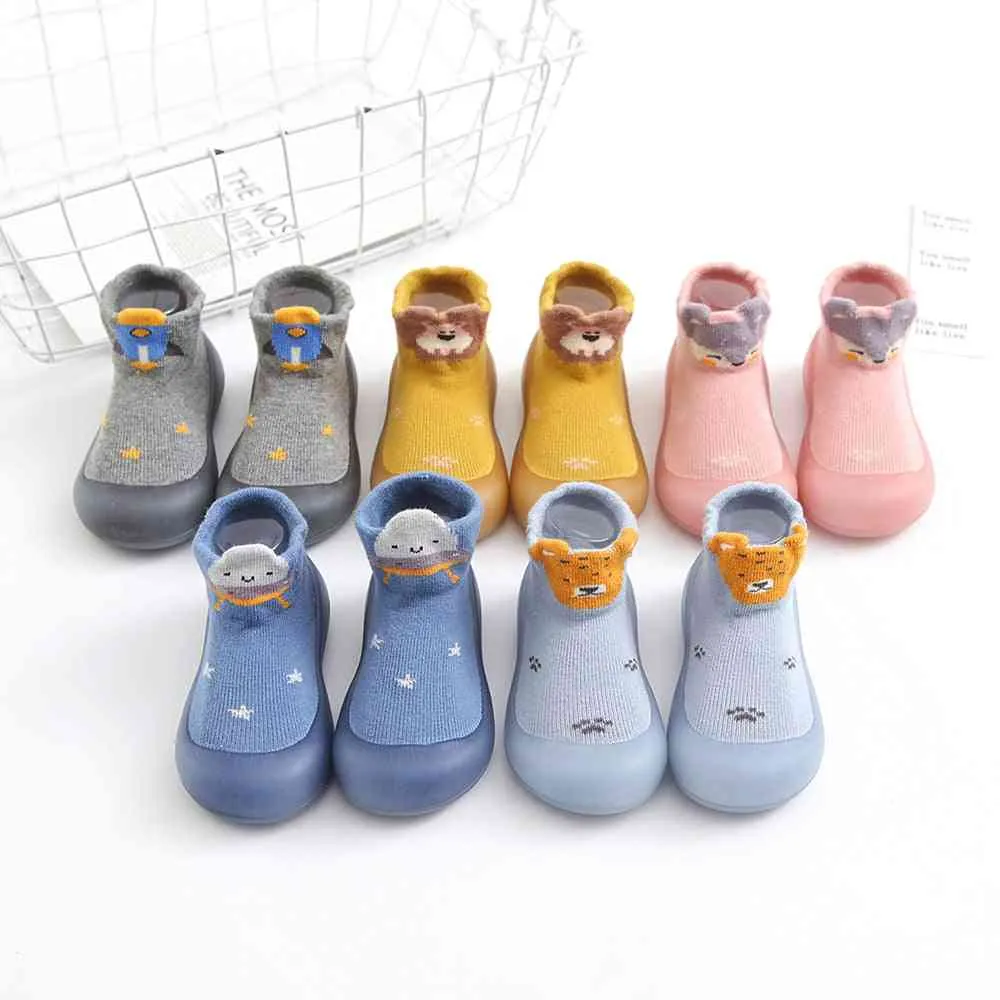 Baby Pattern Sock Shoes - Lion