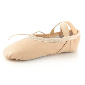 Ballet Dance Shoes Split Sole Pink Ballet Shoes Flat canvas Leather