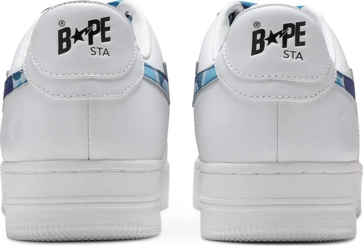 Bapesta ABC Camo Sneakers - Blue 2021, white