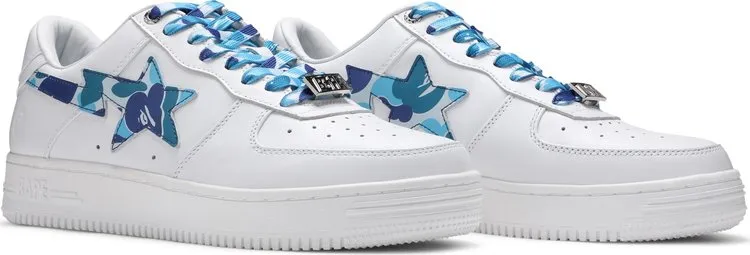 Bapesta ABC Camo Sneakers - Blue 2021, white