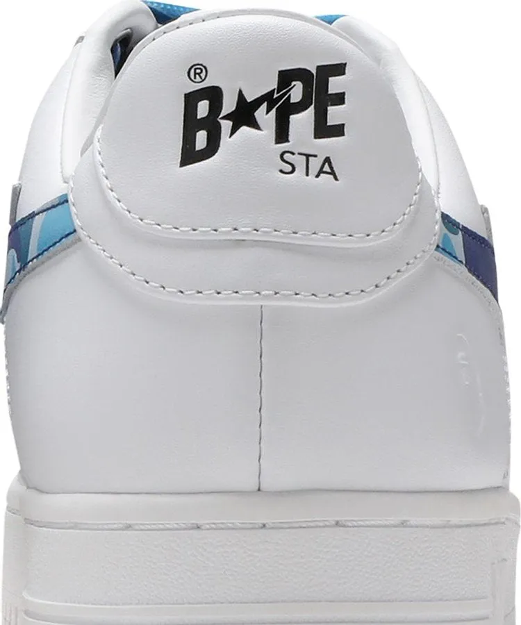 Bapesta ABC Camo Sneakers - Blue 2021, white