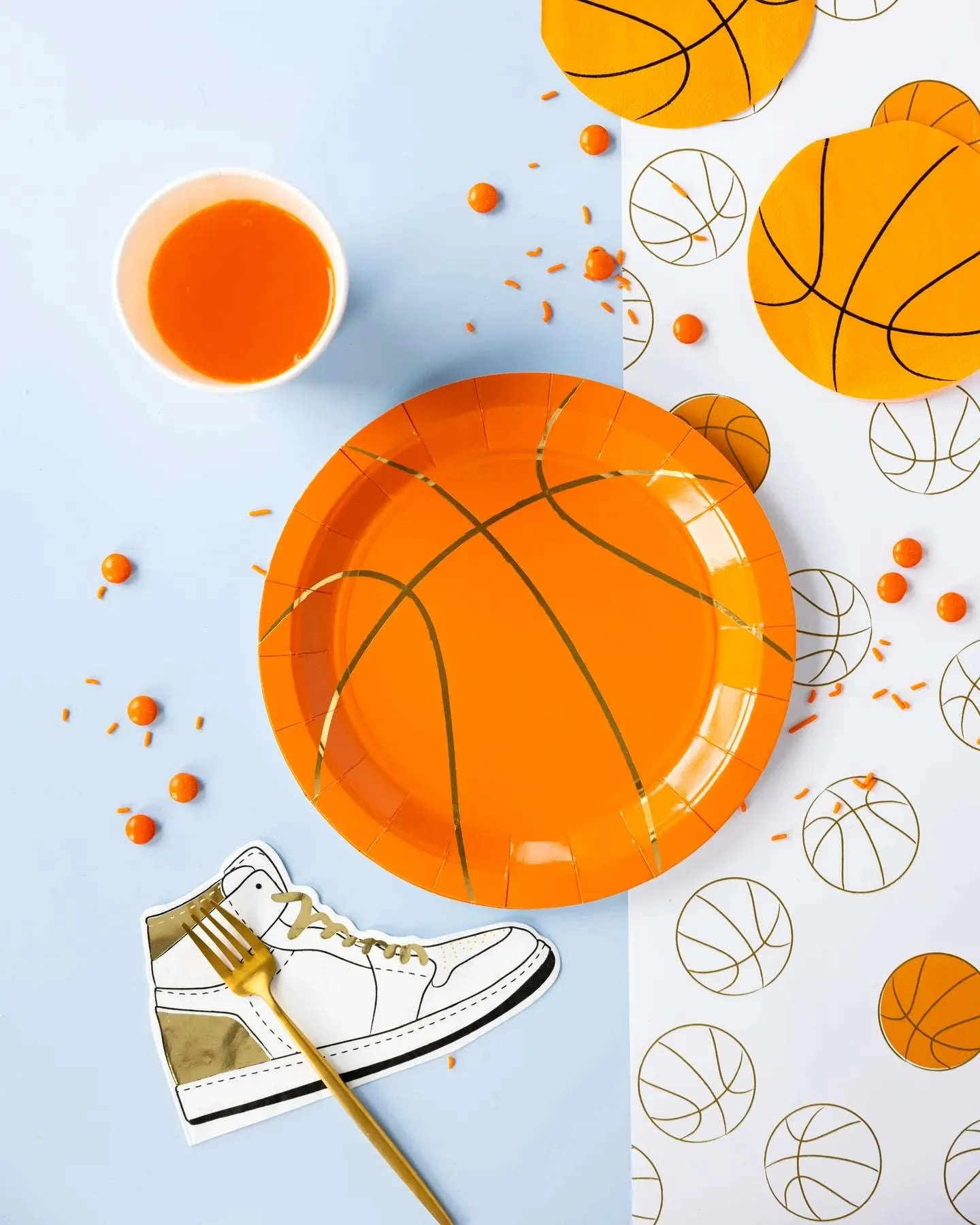 Basketball Plates - Paper Plates