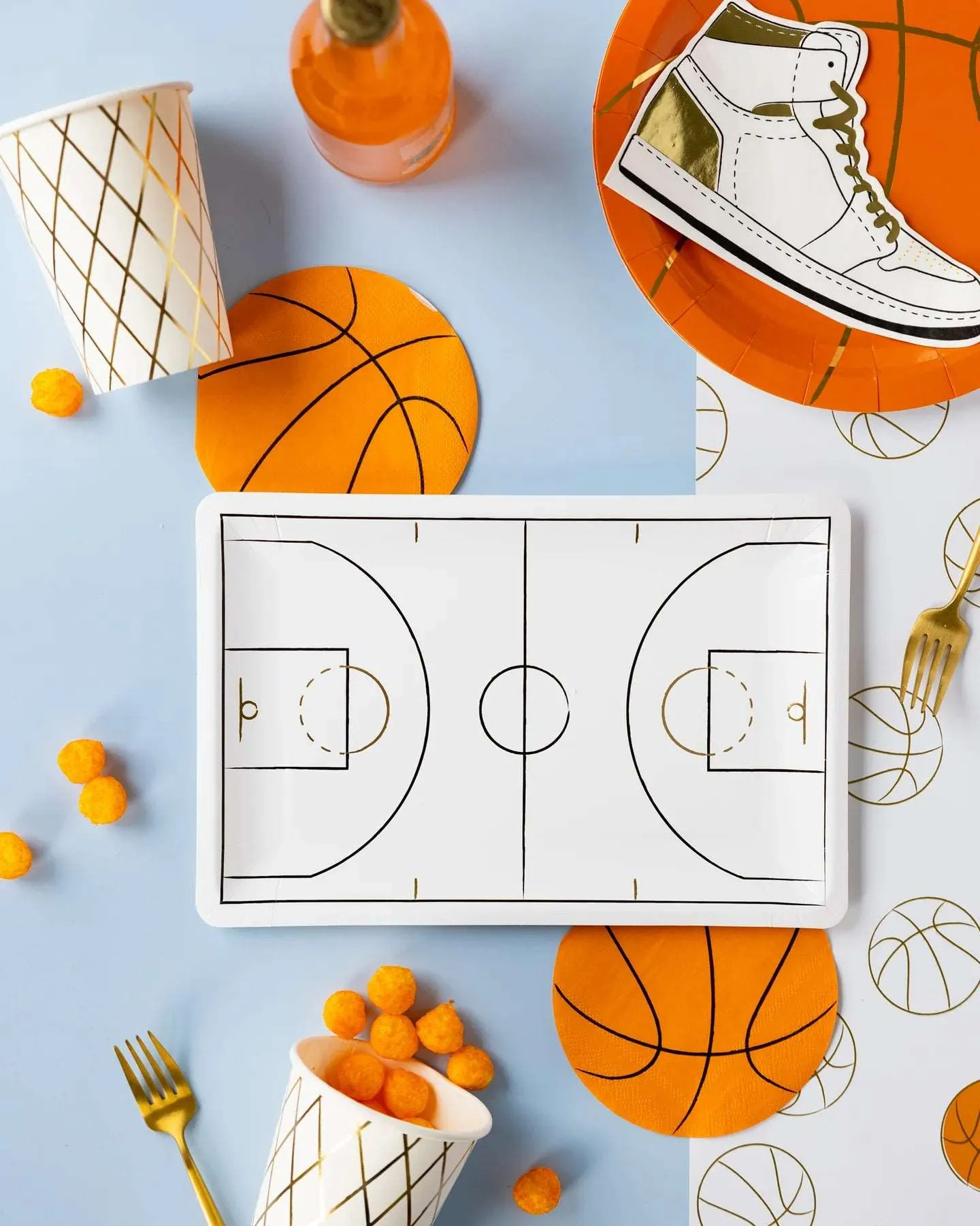 Basketball Plates - Paper Plates