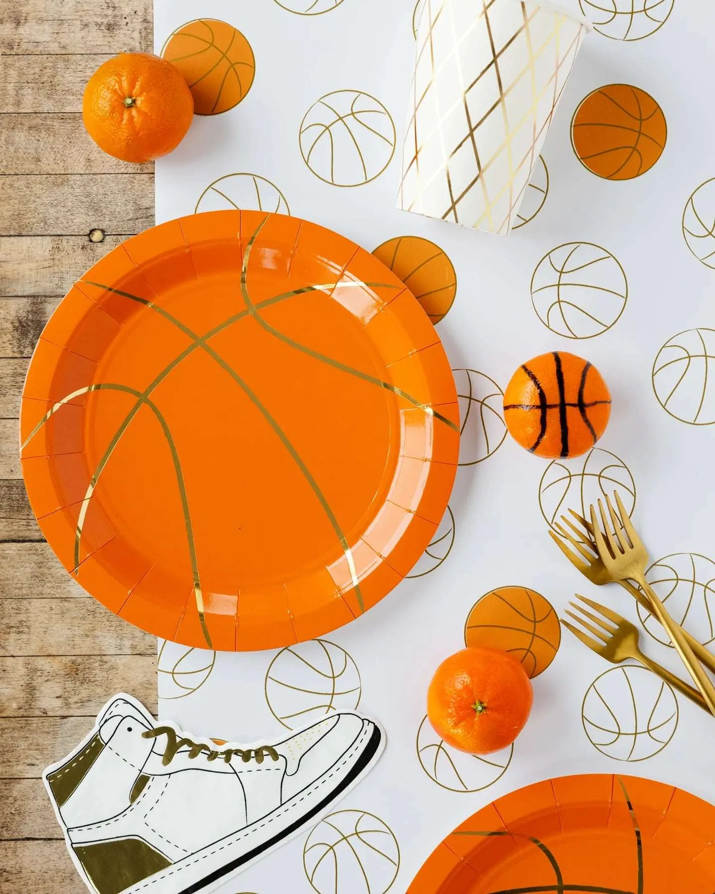 Basketball Plates - Paper Plates