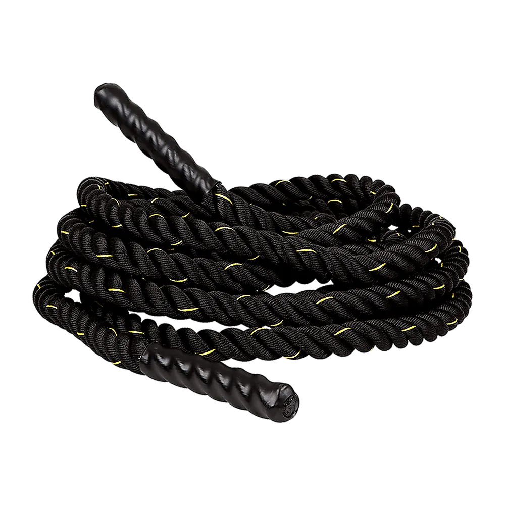 Battle Rope Dia 3.8cm x 9M length Poly Exercise Workout Strength Training