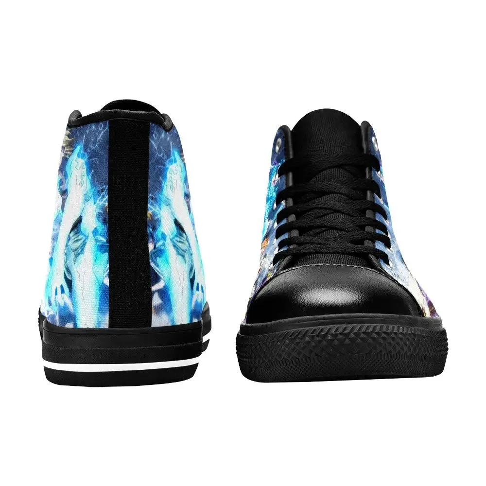 Black Clover Black Bull Shoes High Tops Sneakers for Kids and Adults