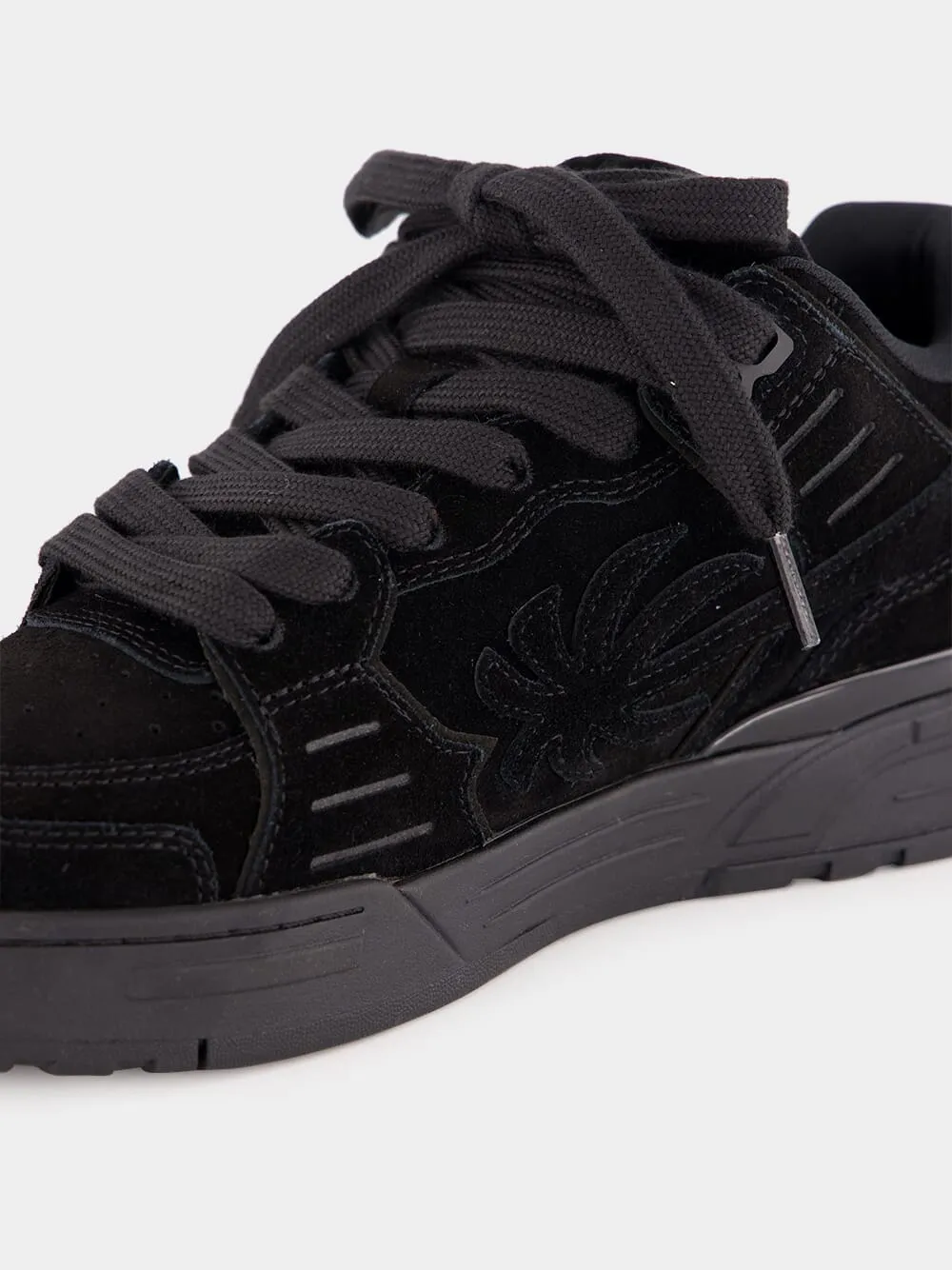 Black Venice Suede Sneakers