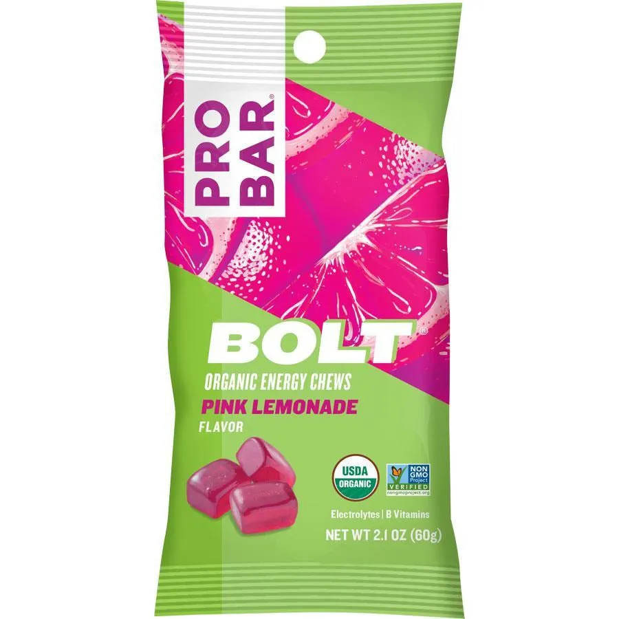 Bolt Chews: Pink Lemonade, Box of 12