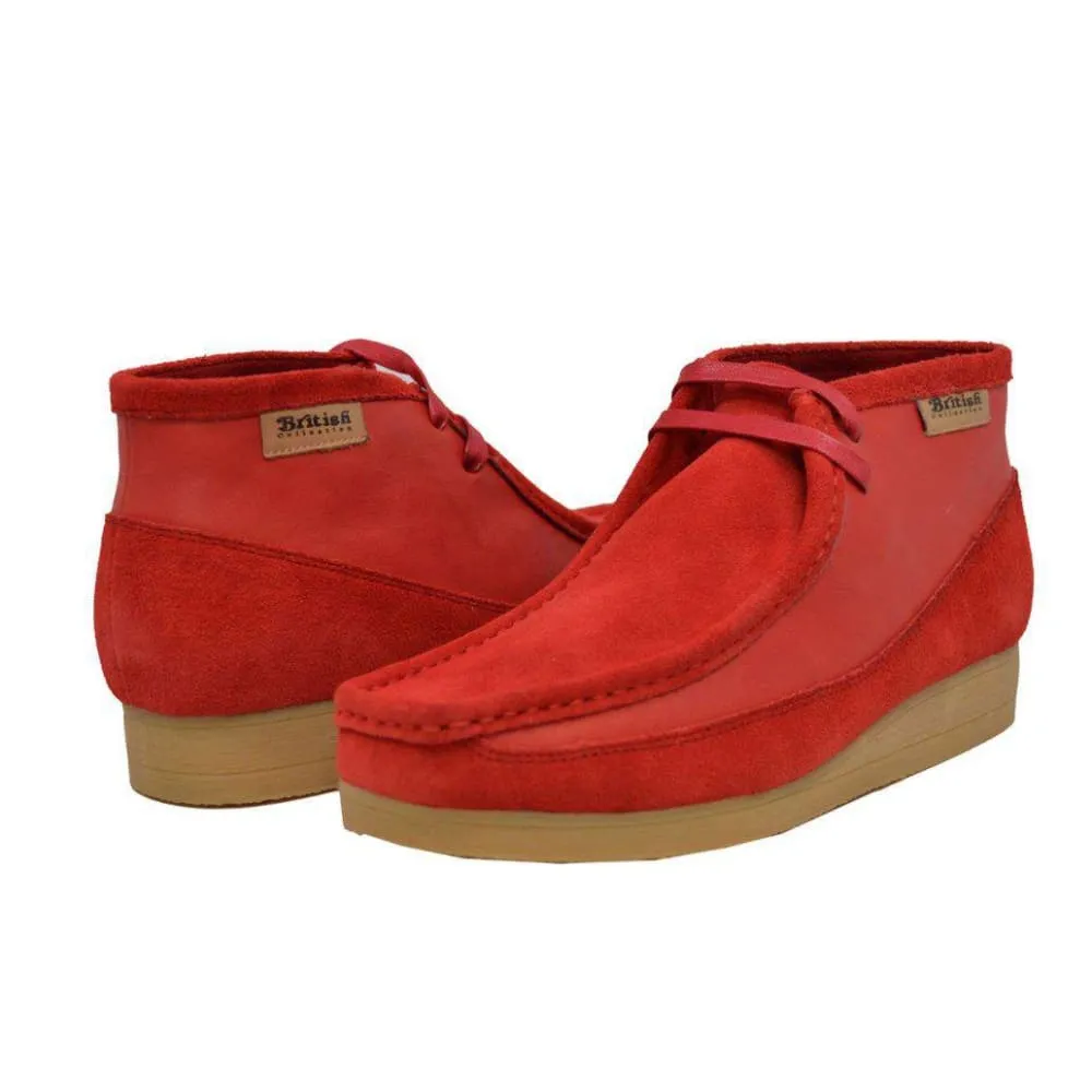 British Walkers New Castle Wallabee Boots Men's Suede and Leather