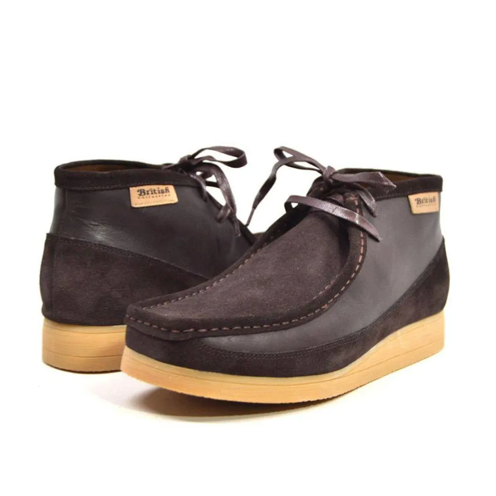 British Walkers New Castle Wallabee Boots Men's Suede and Leather