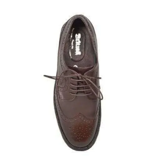 British Walkers Wingtip Low Cut Men's Brown Leather Oxfords