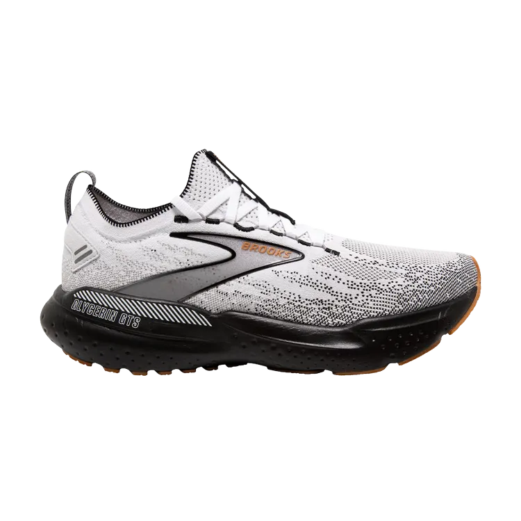 Brooks Glycerin StealthFit GTS 21 'White Gray Black' Sneakers, White