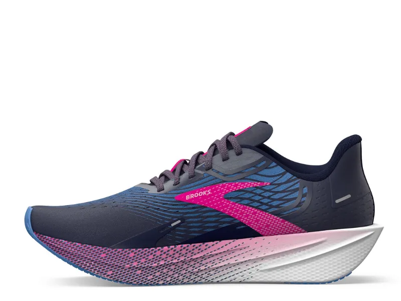 Brooks Hyperion Max Ladies Running Shoe (Peacoat/Marina Blue/Pink Glo)