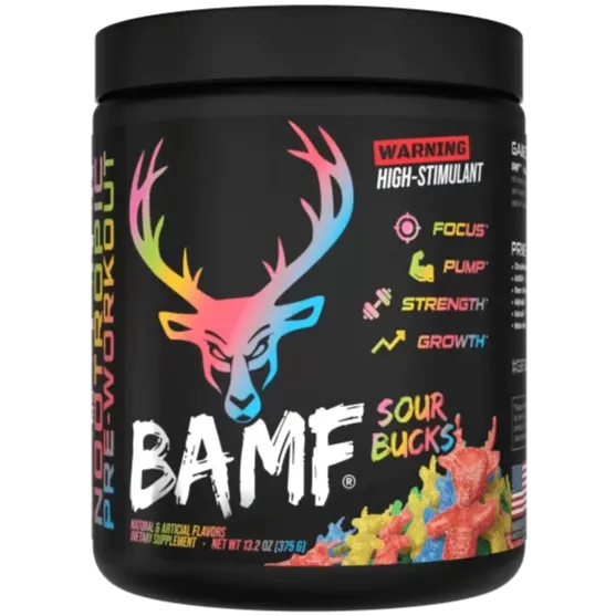 Bucked Up BAMF High Stimulant Nootropic Pre-Workout