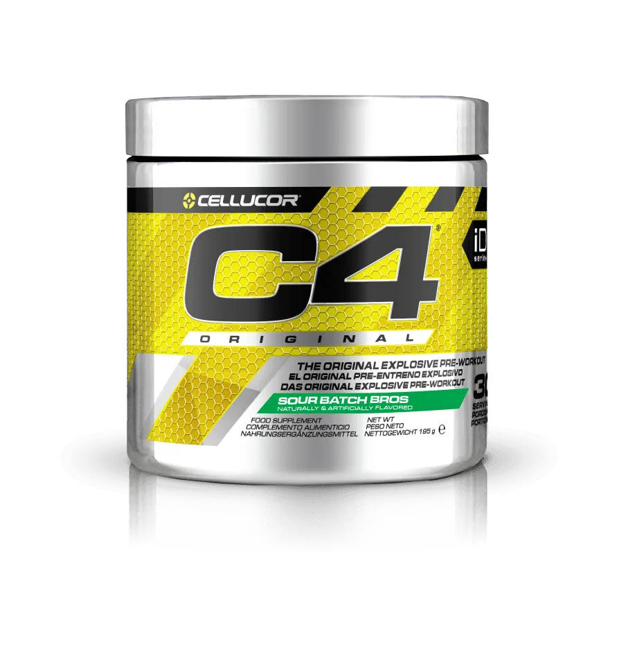 Cellucor C4 Original 30 Servings 204g Sour Batch Bros