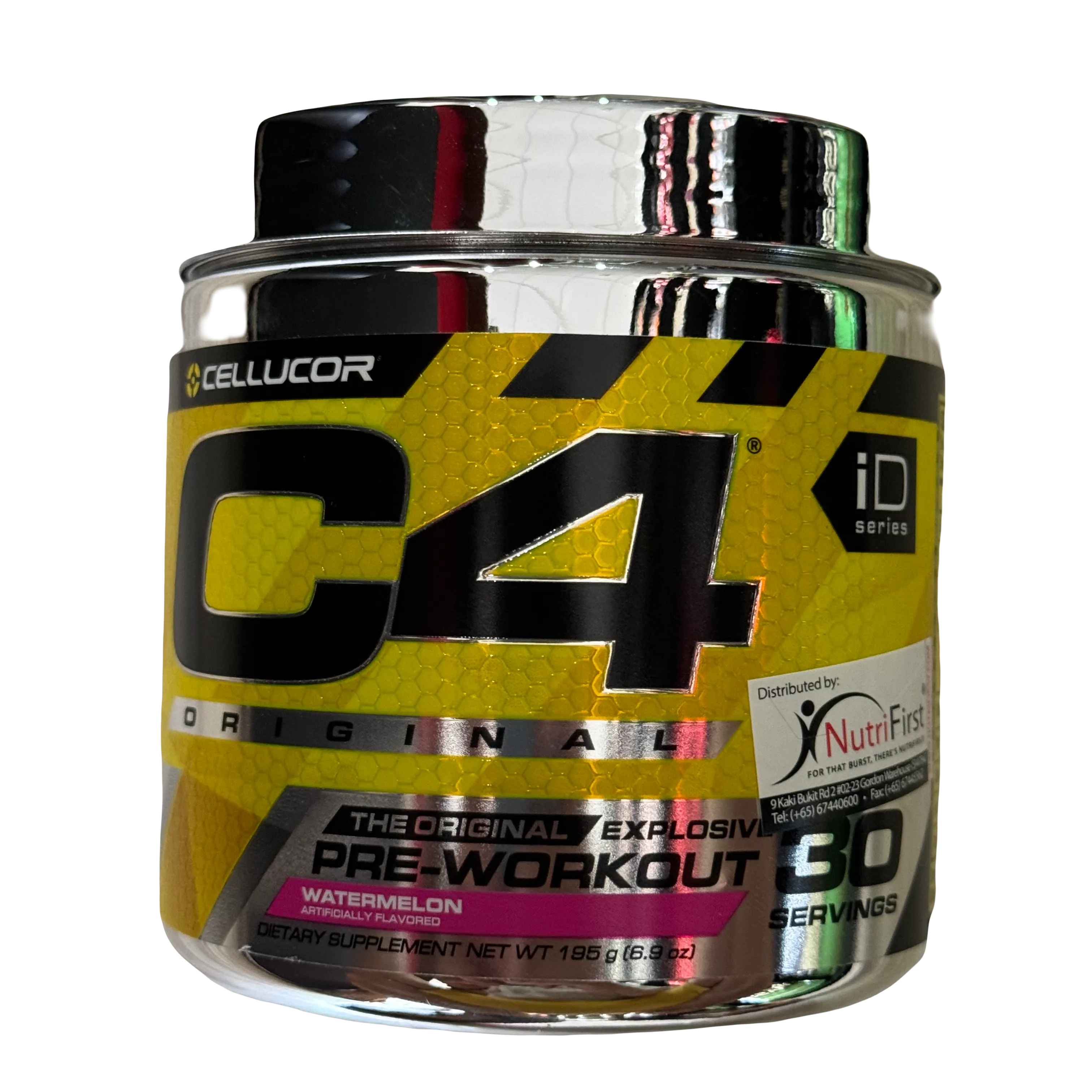 Cellucor C4 PRE-WORKOUT (195g) 30 Servings Watermelon EXP Mar 2027