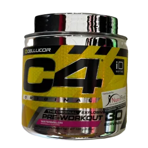 Cellucor C4 PRE-WORKOUT (195g) 30 Servings Watermelon EXP Mar 2027