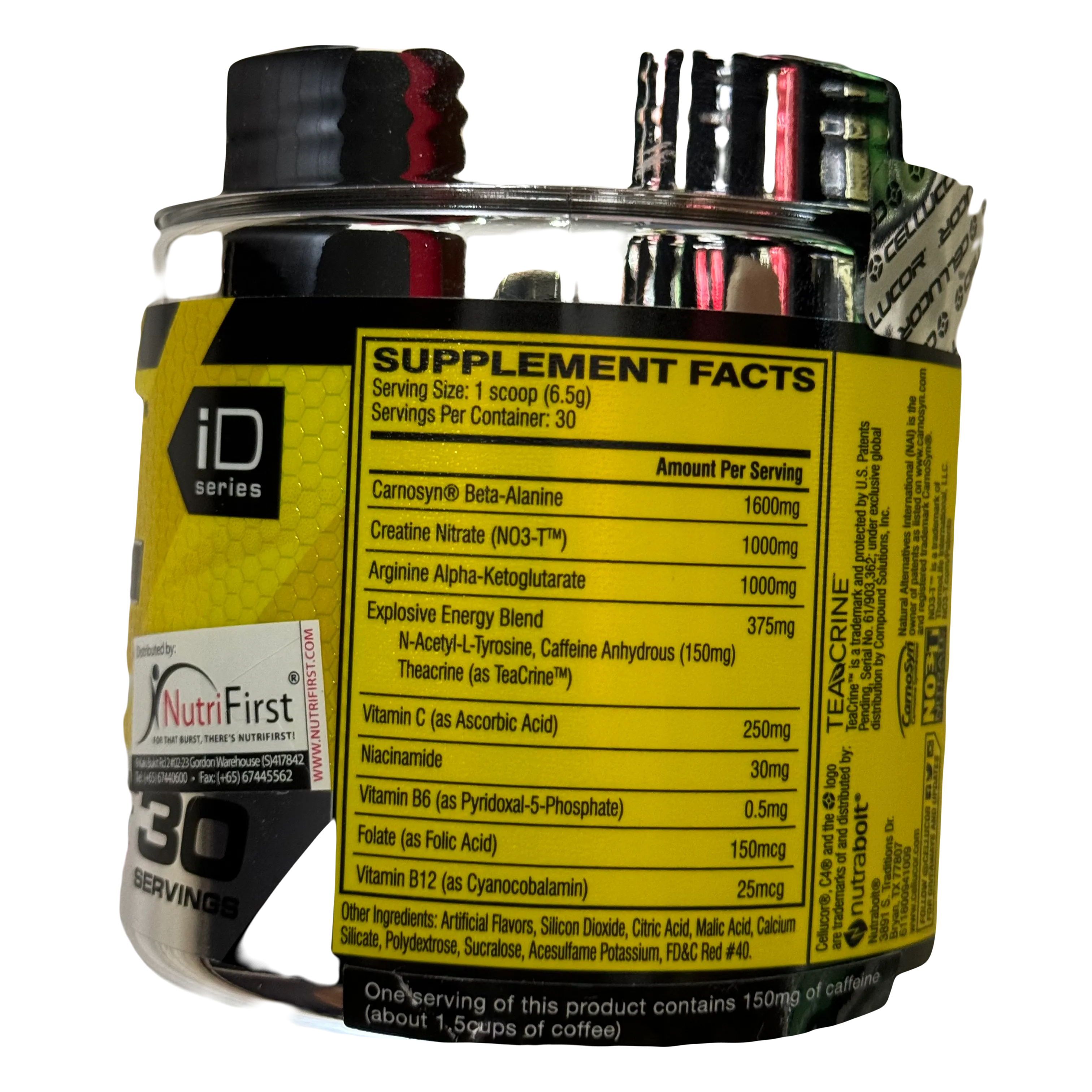 Cellucor C4 PRE-WORKOUT (195g) 30 Servings Watermelon EXP Mar 2027