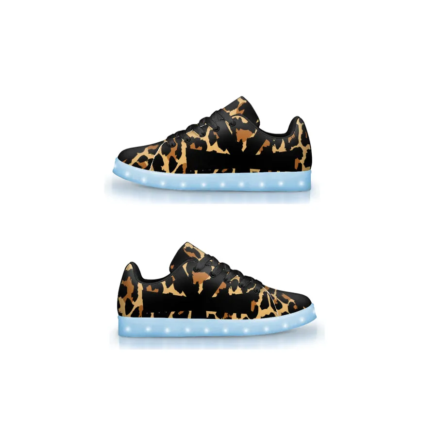 Cheetah Ankh Skin Trainers