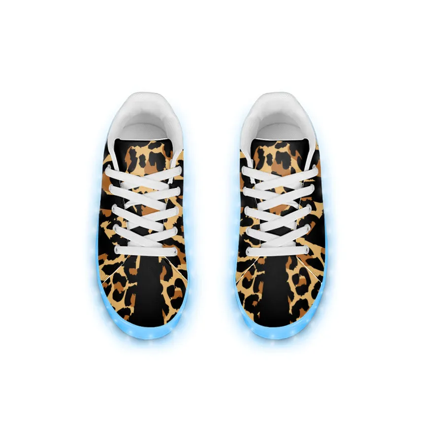 Cheetah Ankh Skin Trainers