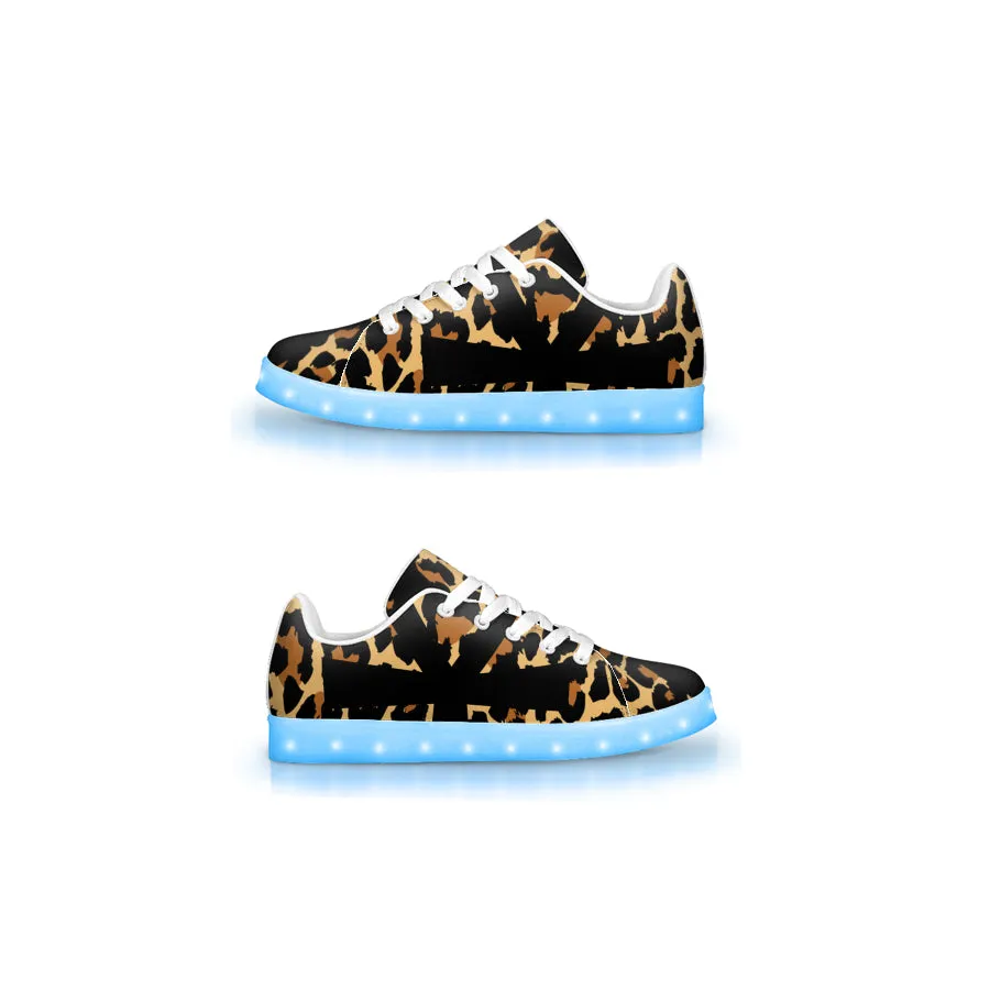 Cheetah Ankh Skin Trainers