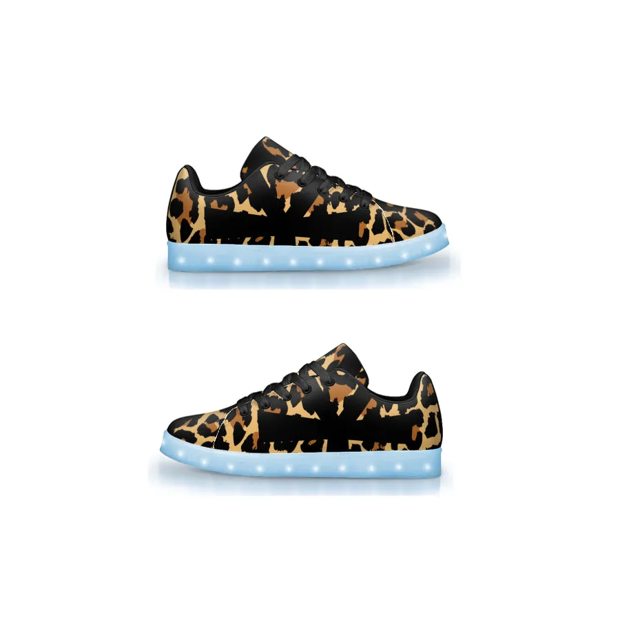 Cheetah Ankh Skin Trainers