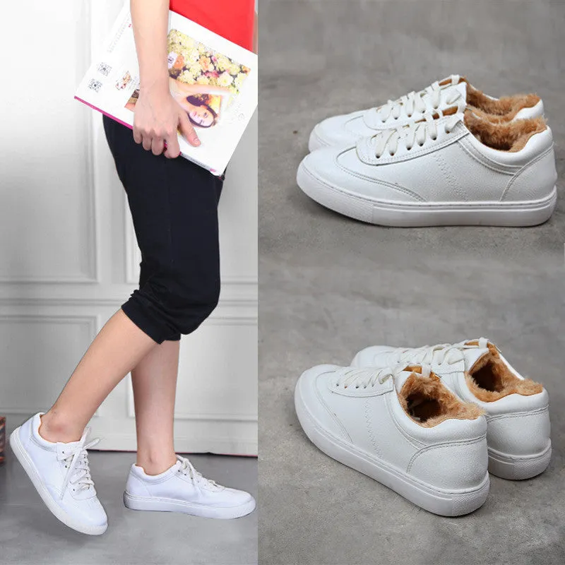 Classic Casual White Couple Sneakers