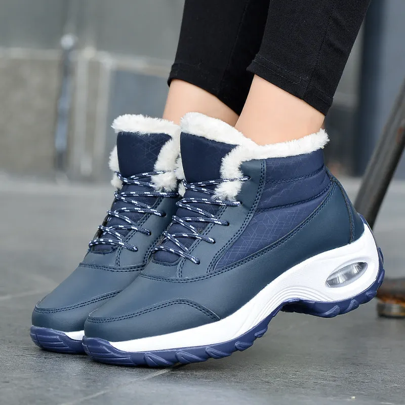 Comelyy Winter Air Cushion Thick Soled Rocking Shoes