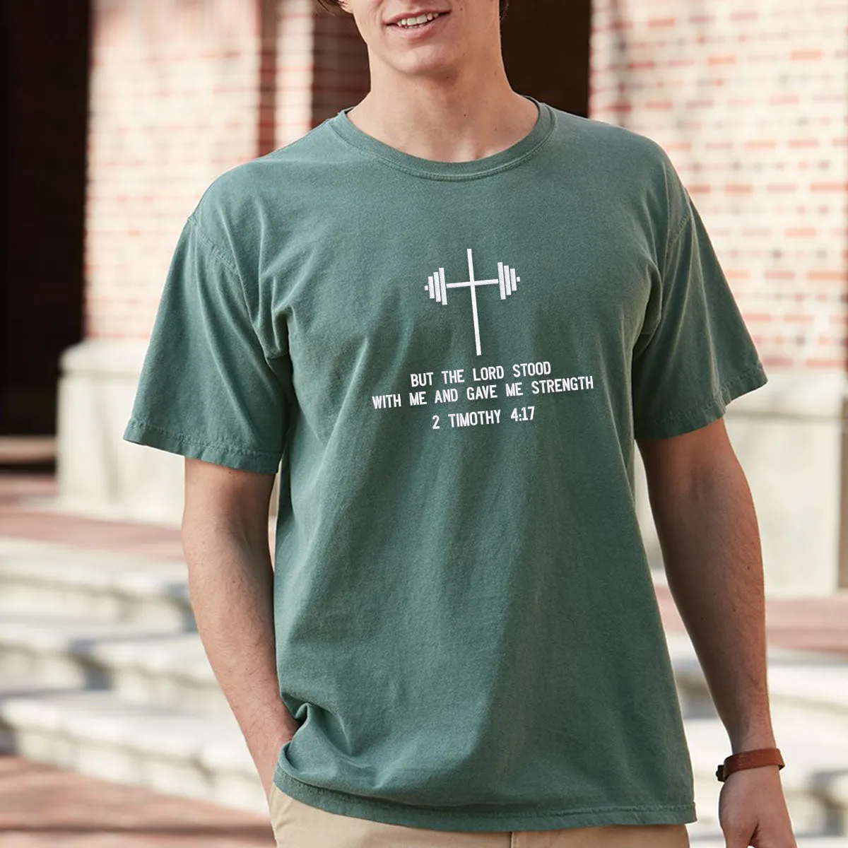 Comfort Color® Embroidered Christian Gym Shirt