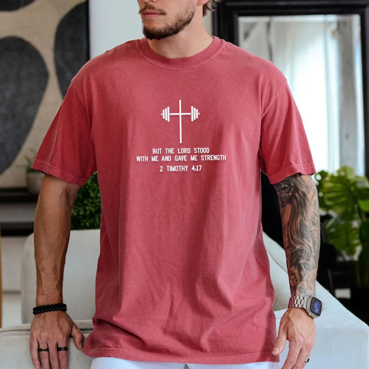 Comfort Color® Embroidered Christian Gym Shirt