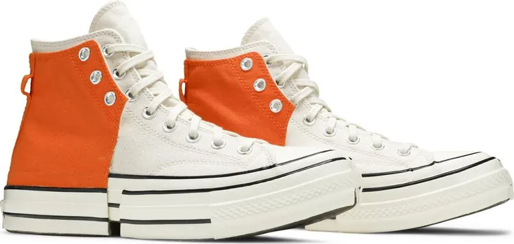 Converse Feng Chen Wang x Chuck 70 2-in-1 Persimmon Ivory Sneakers, Orange