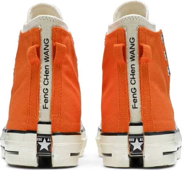 Converse Feng Chen Wang x Chuck 70 2-in-1 Persimmon Ivory Sneakers, Orange