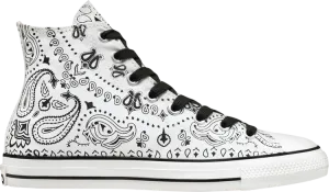 Converse Sammy Baca x Chuck Taylor All Star Pro High Bandana Print Sneakers, White