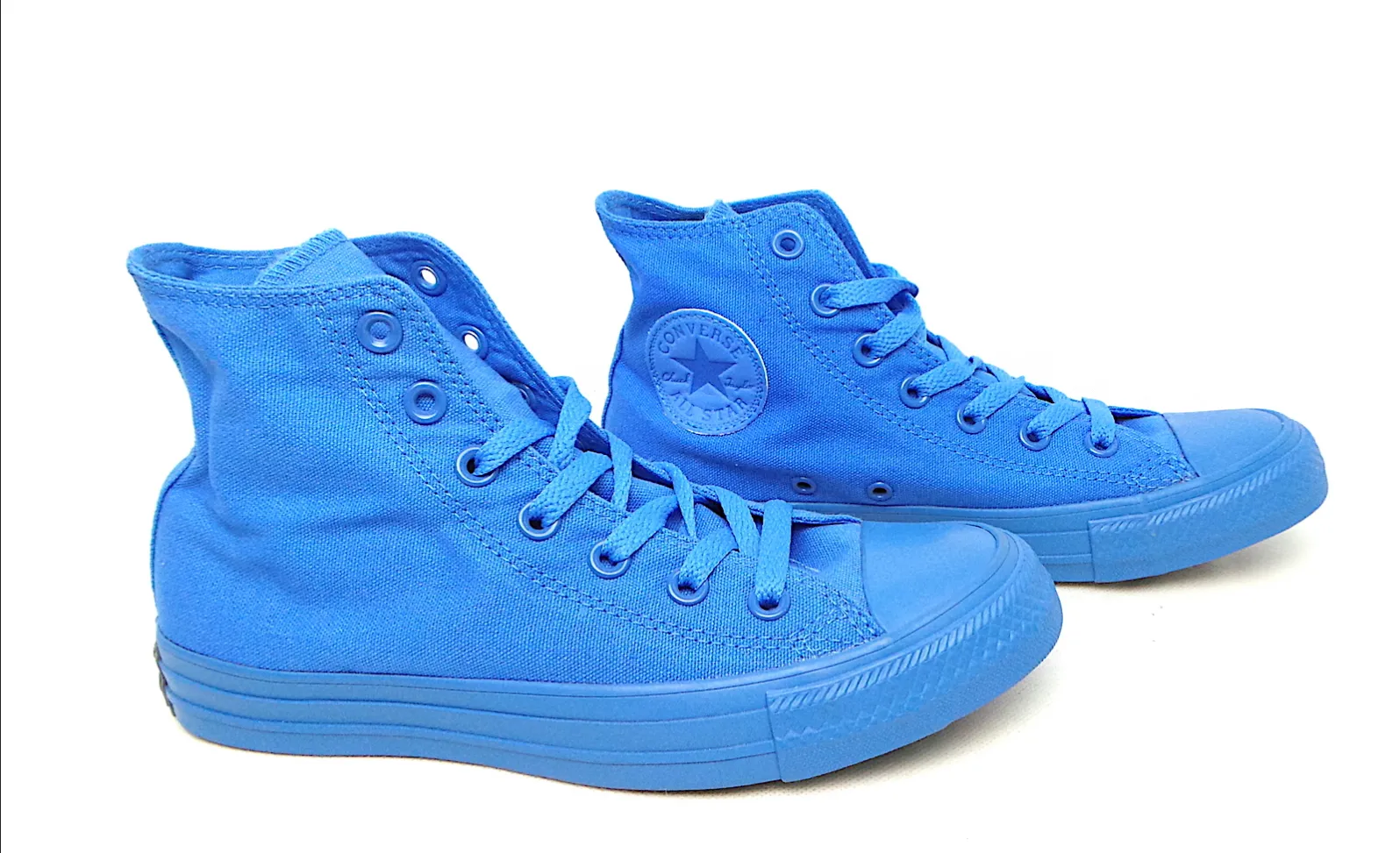 Converse scarpe sneakers in tela per uomo e donna CTAS Hi 152704C azzurro