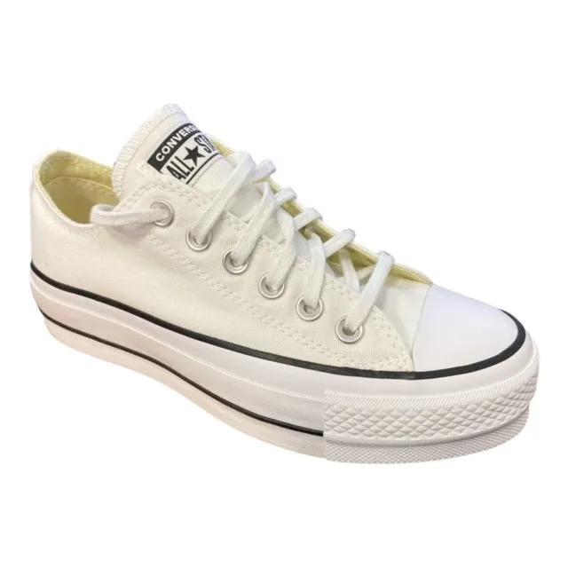 Converse sneakers bassa da donna Chuck Taylor All Star Lift OX 560251C white black