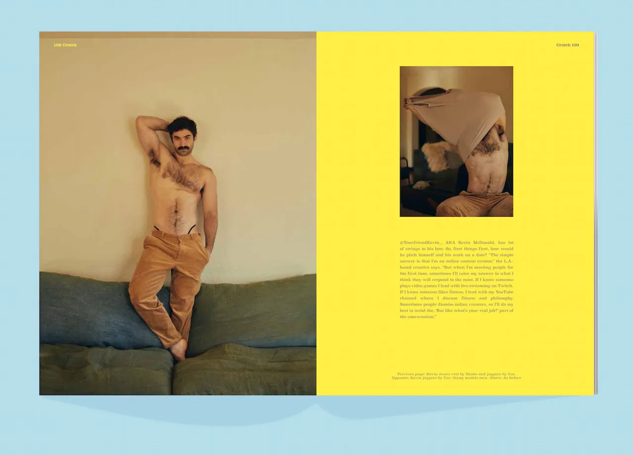 CROTCH Magazine Issue 11 - Kevin Cover