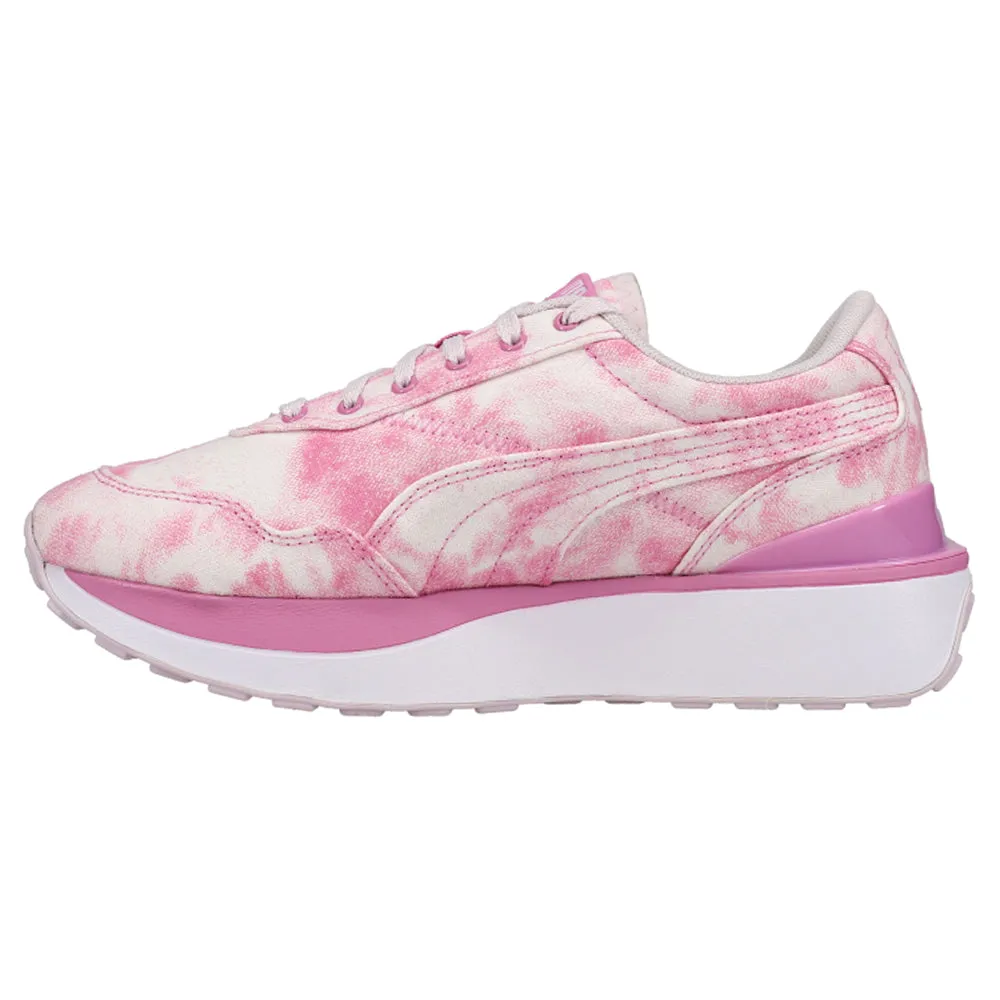 Cruise Rider Tie Dye Platform Lace Up Sneakers