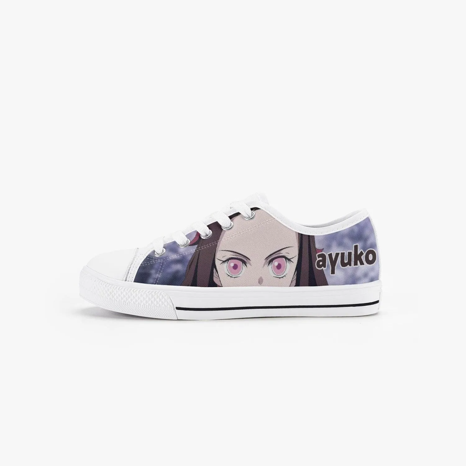 Demon Slayer Nezuko Kamado Kids A-Star Low Anime Shoes