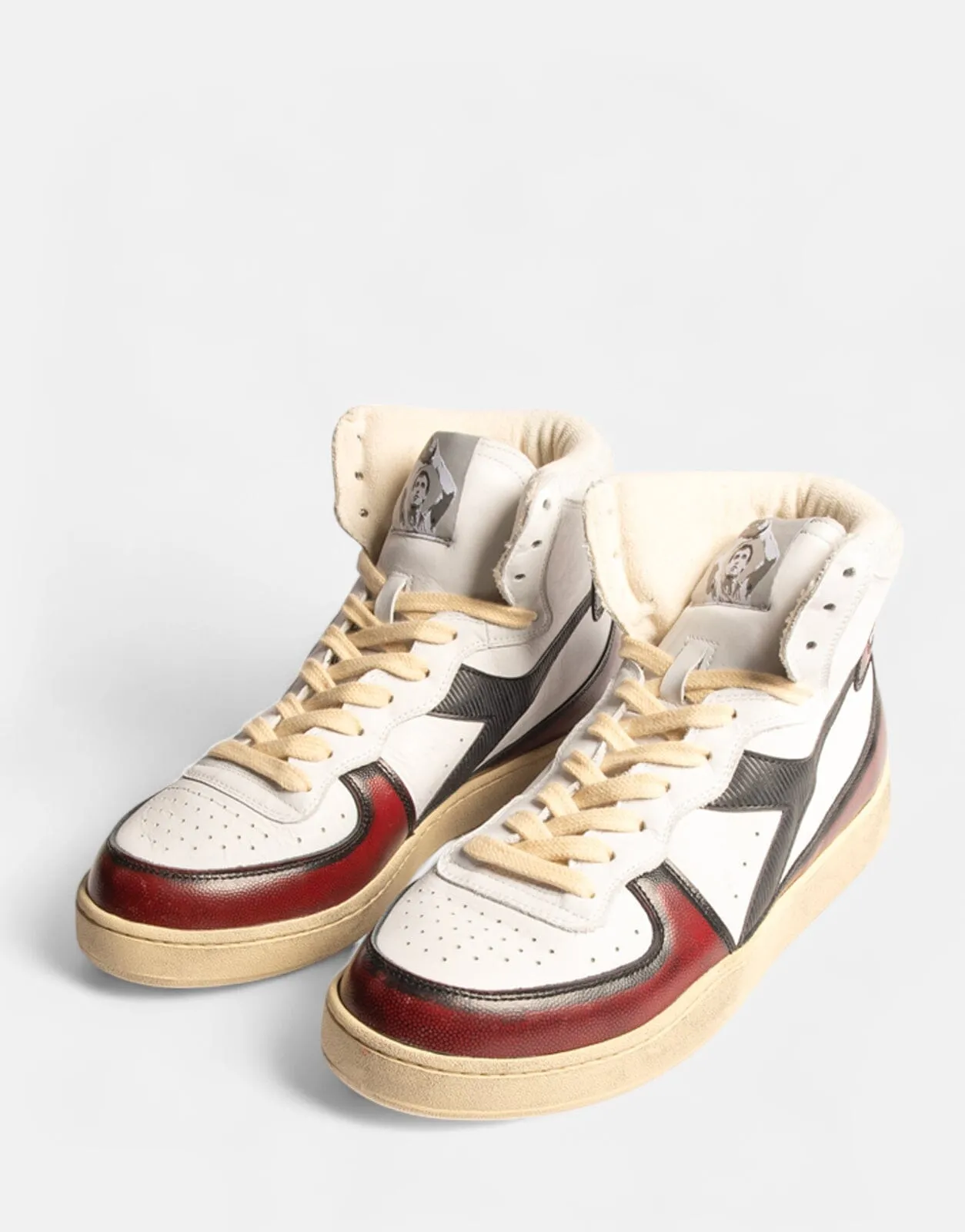 Diadora Mi Basket Pivot Italia White Sneakers